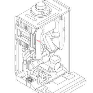 090709 - VAILLANT - EcoTEC - EcoTEC Pro 24 VUW 246/5-3 R2 2013-2015 - Ignition and Monitoring Electrode